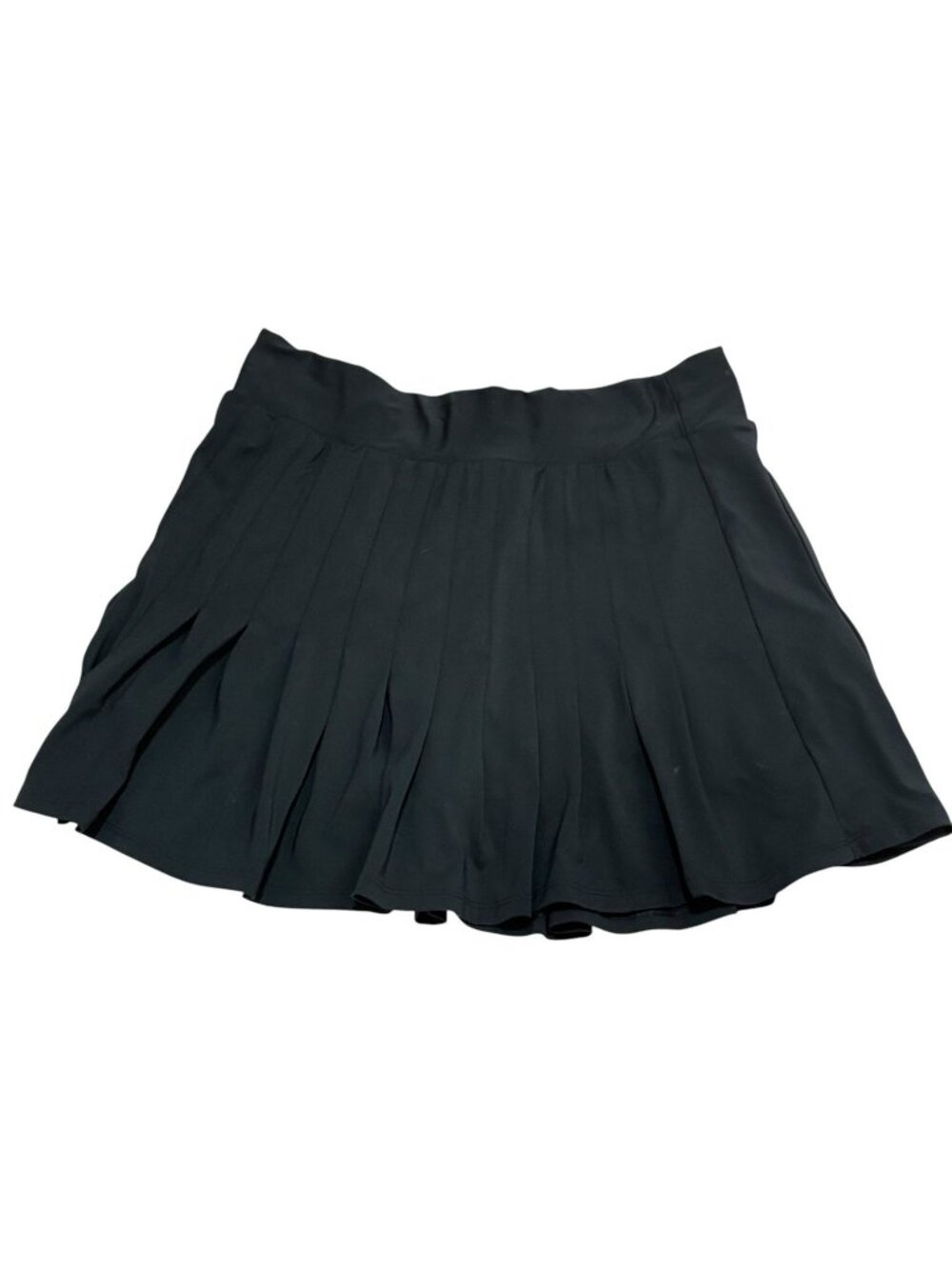 90 Degree Athletic Skirt Skort Women's XL Black Pleated Golf Tennis